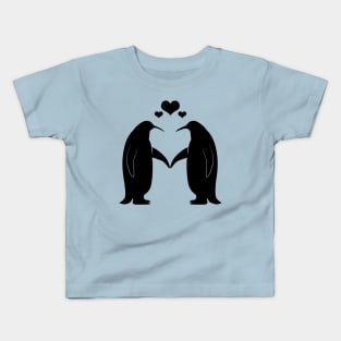Penguins in Love Kids T-Shirt